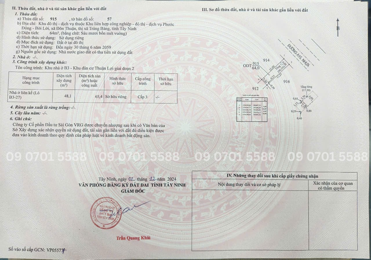 Sổ hồng nhà phố Phước Đông New City