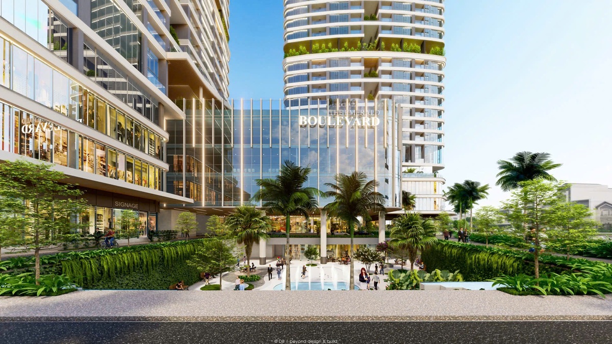 THE EMERALD BOULEVARD – 1 ĐIỂM CHẠM TINH HOA GIỮA LÒNG ĐÔ THỊ THE EMERALD BOULEVARD – 1 ĐIỂM CHẠM TINH HOA GIỮA LÒNG ĐÔ THỊ