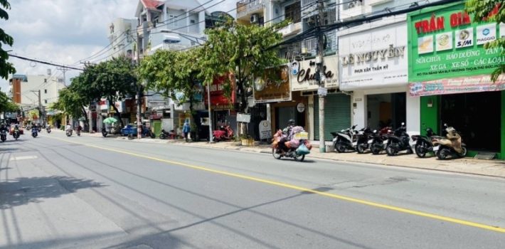 BÁN NHÀ MẶT TIỀN ĐƯỜNG ĐẶNG VĂN BI, BÌNH THỌ, THỦ ĐỨC – KINH DOANH, DÒNG TIỀN 50TR/THÁNG